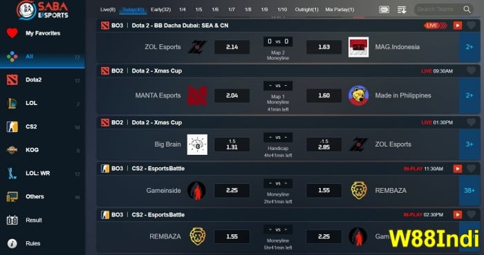 Esports เดิมพันในประเทศไทย x5Bet esports เกม india สําหรับการพนันใน esports